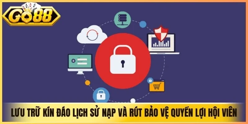 Lưu trữ kín đáo lịch sử nạp và rút bảo vệ quyền lợi hội viên
